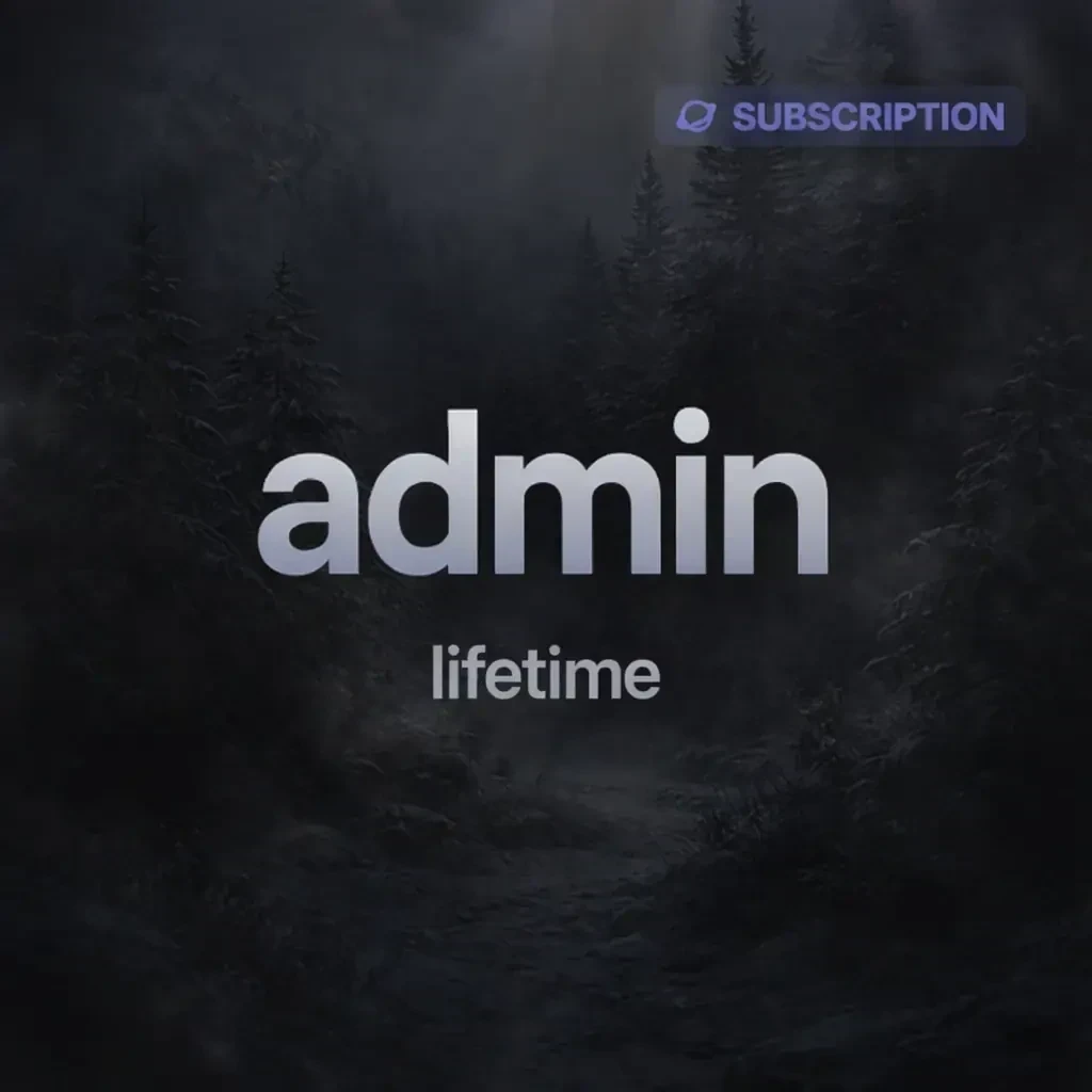 ADMIN lifetime