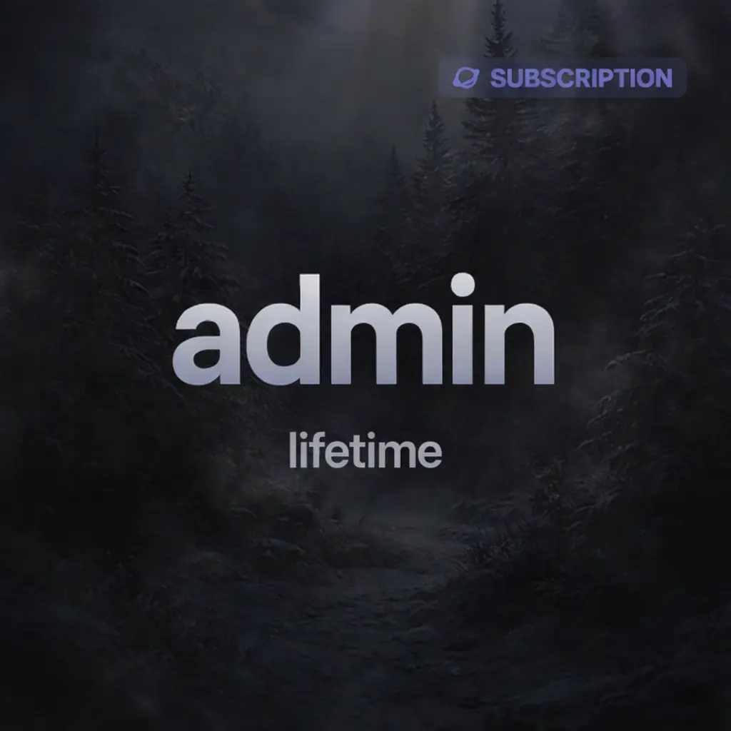 ADMIN lifetime
