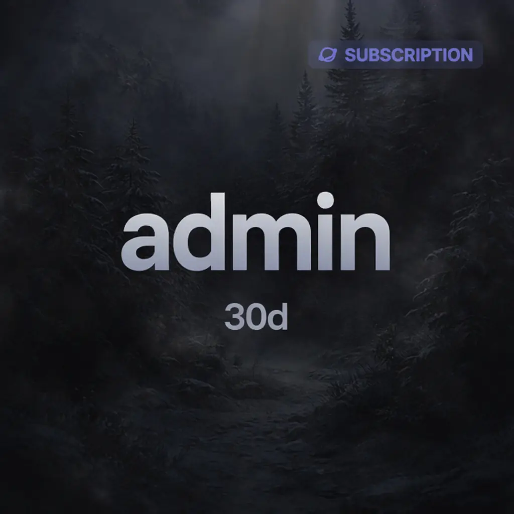 ADMIN 30days